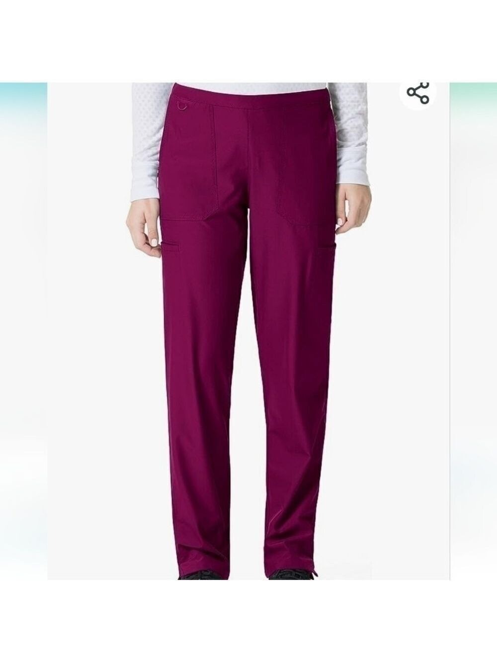 Carhartt Liberty  Women's Flat Front Straight Leg Scrub Pant NWT Size M